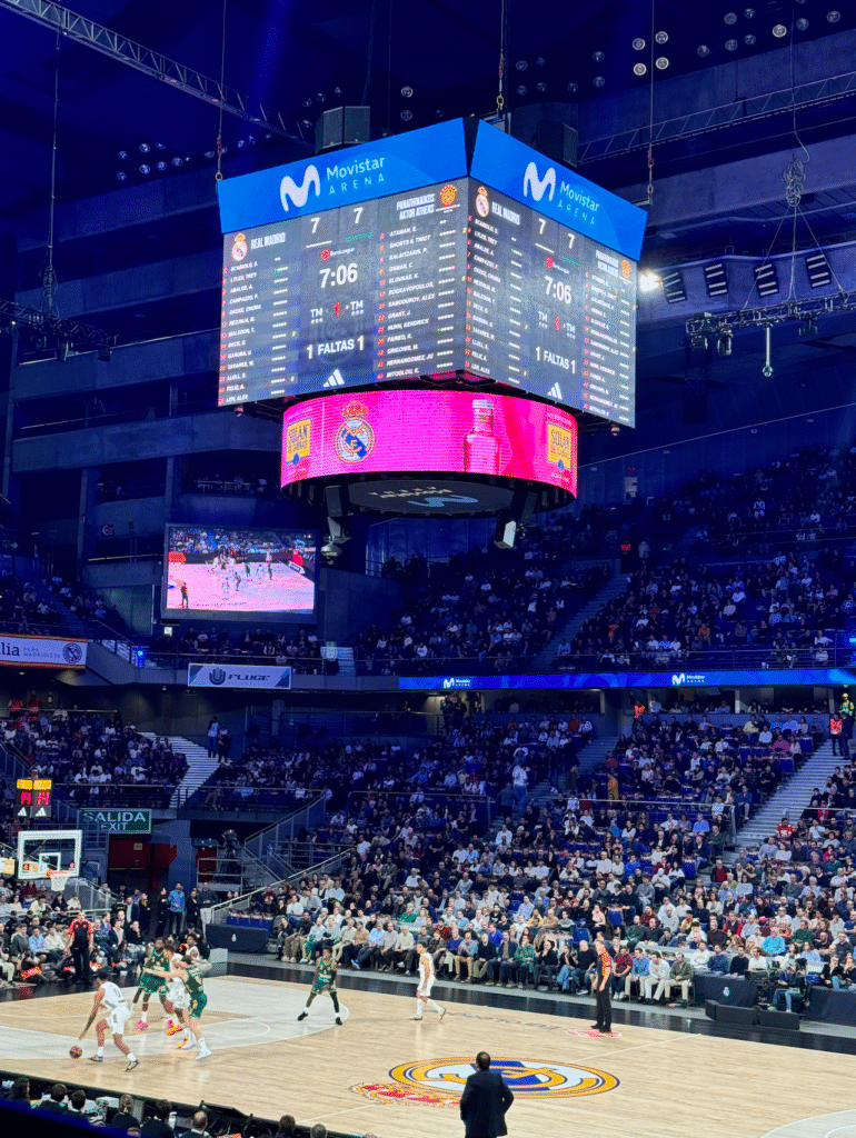My First Basketball Experience in Madrid: A Night of Thrills and Passion